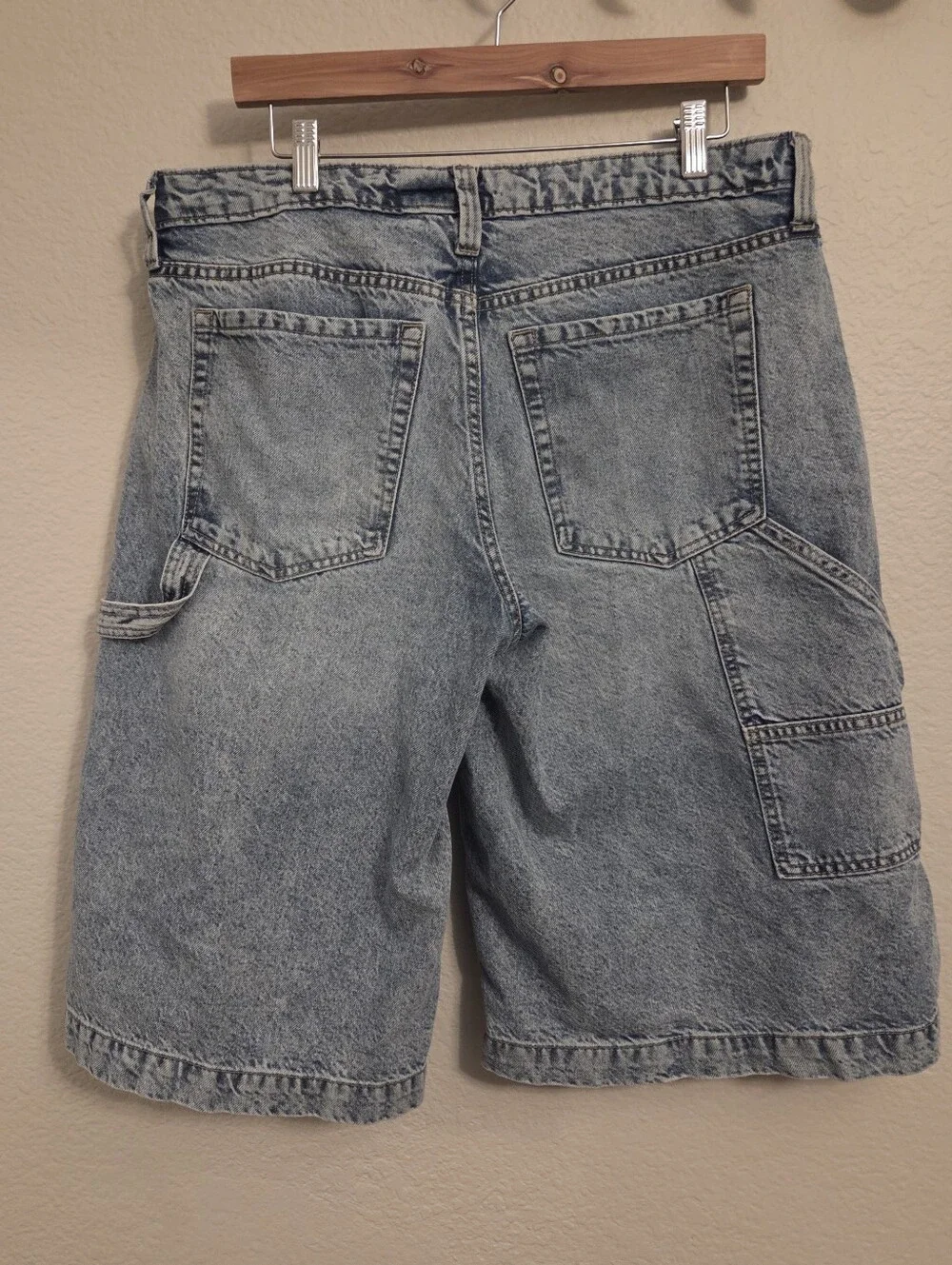 Womens Baggy Jean Shorts